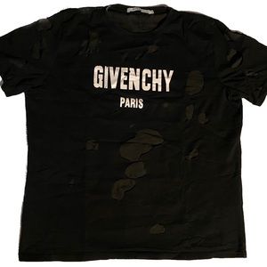 Unisex black xxl slim fit givenchy t shirt